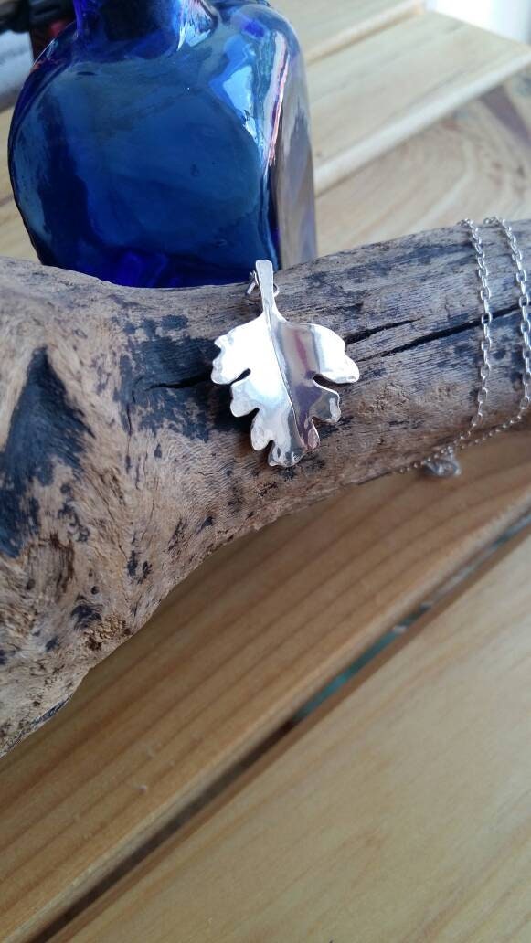 Hawthorn Leaf Necklace – Fertility, Protection, Love