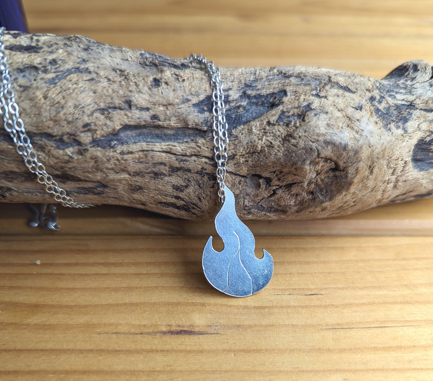 Flame necklace