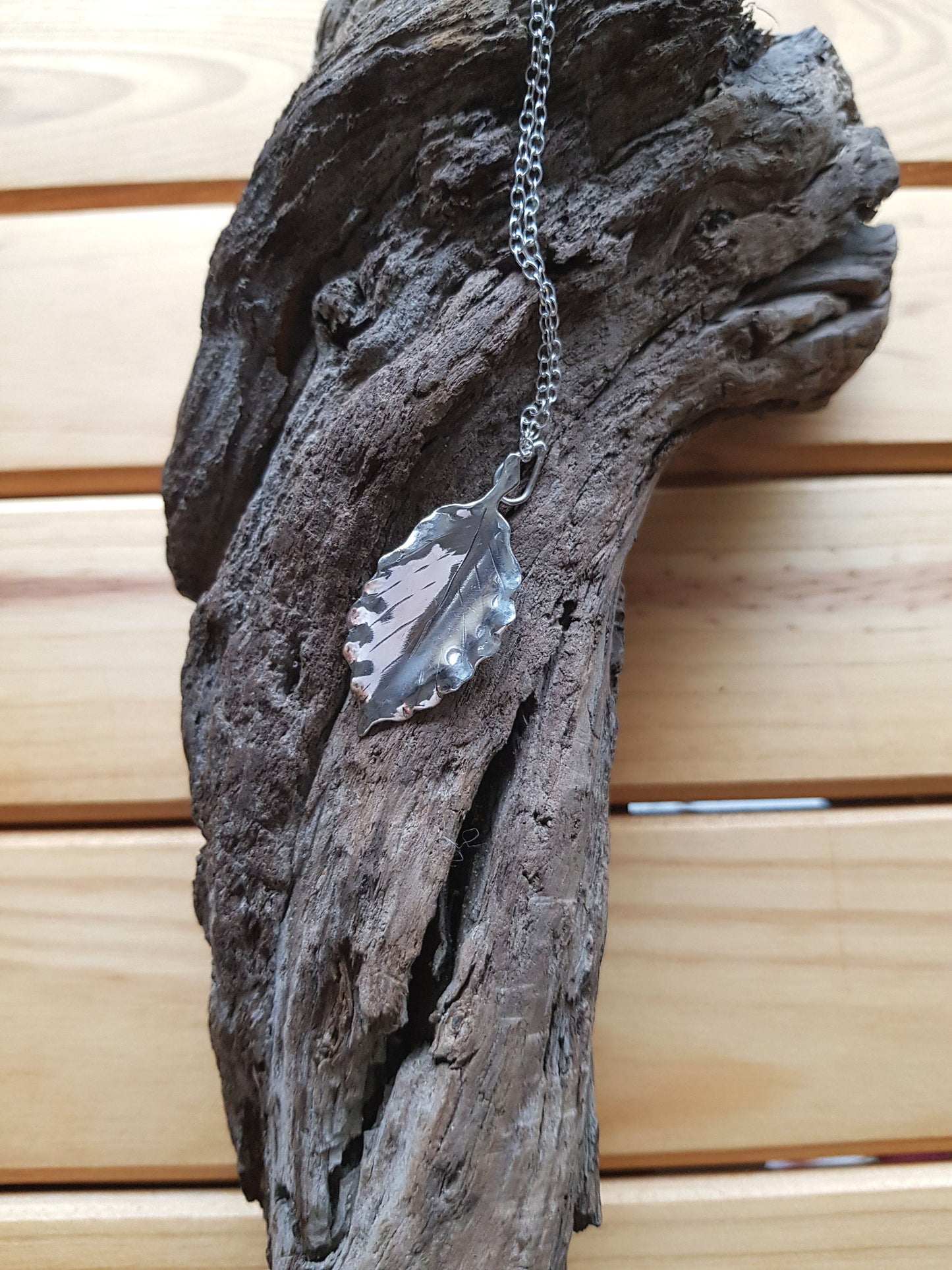 Beech Leaf Necklace – Creativity, Wisdom, Nurturing