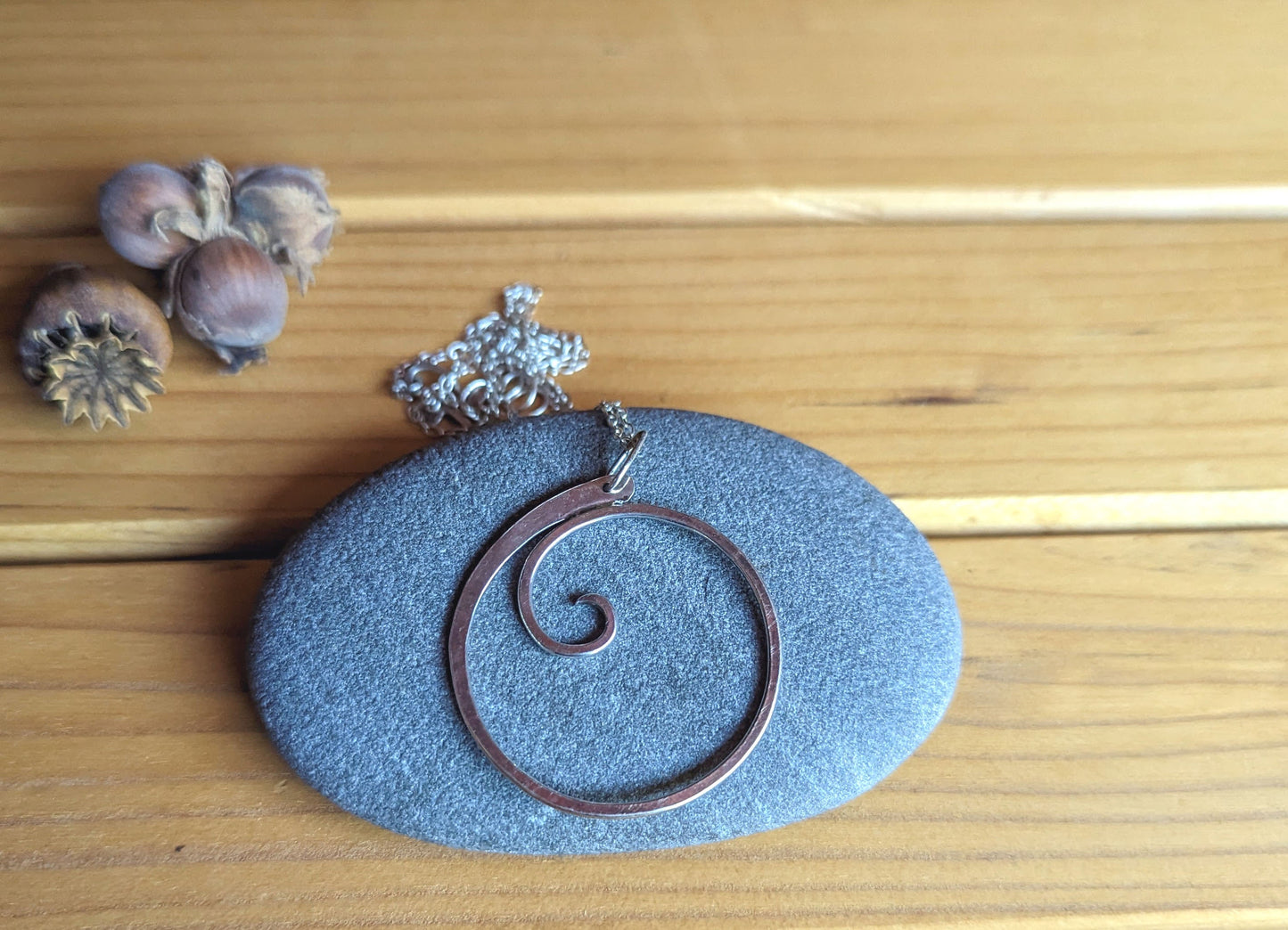 Spiral necklace