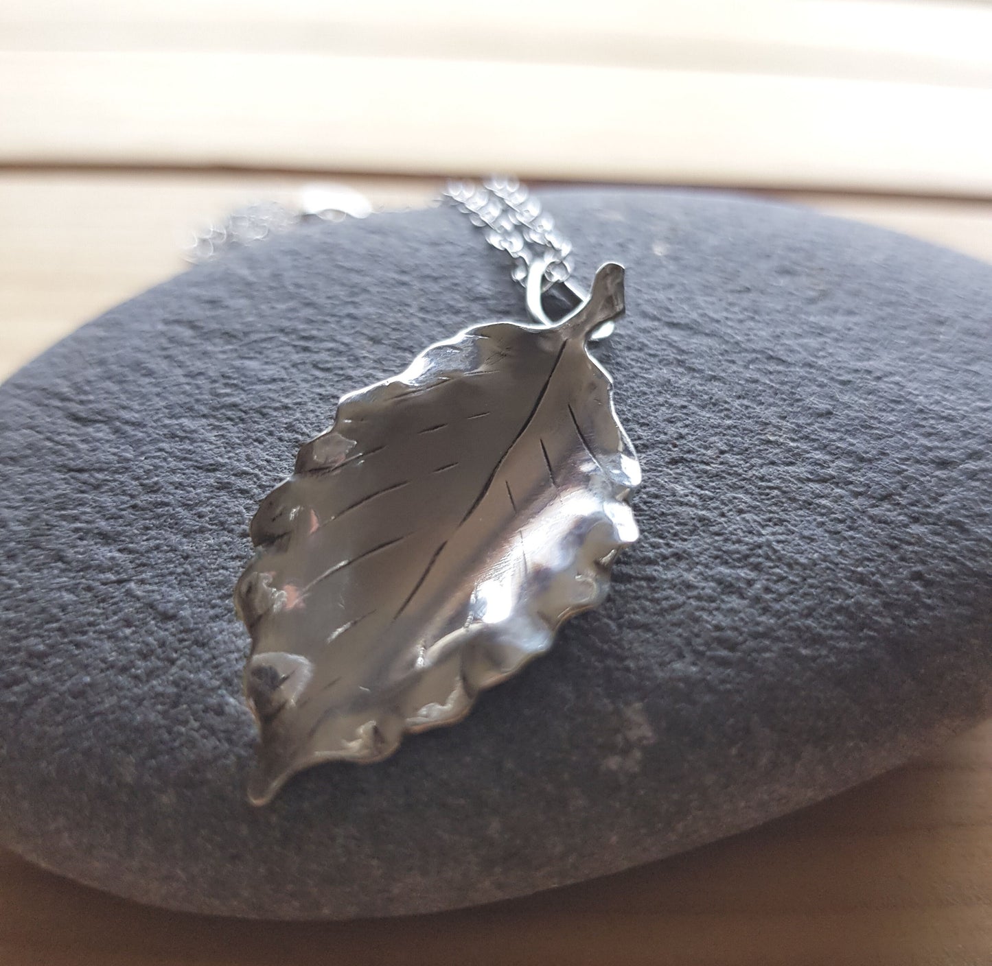Beech Leaf Necklace – Creativity, Wisdom, Nurturing