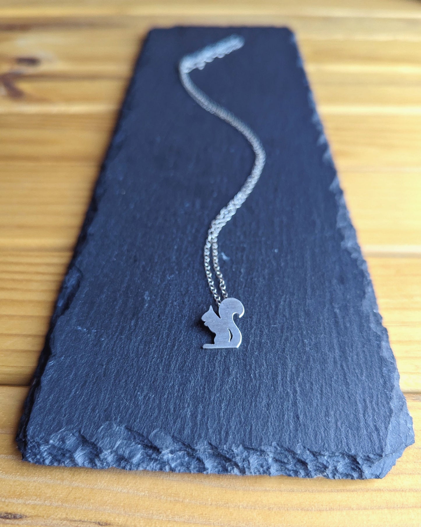 Squirrel necklace
