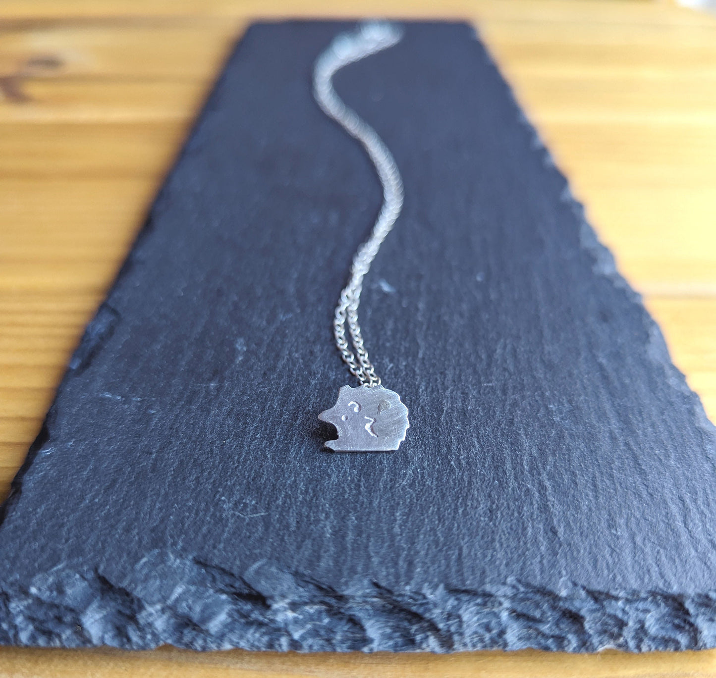 Hedgehog necklace