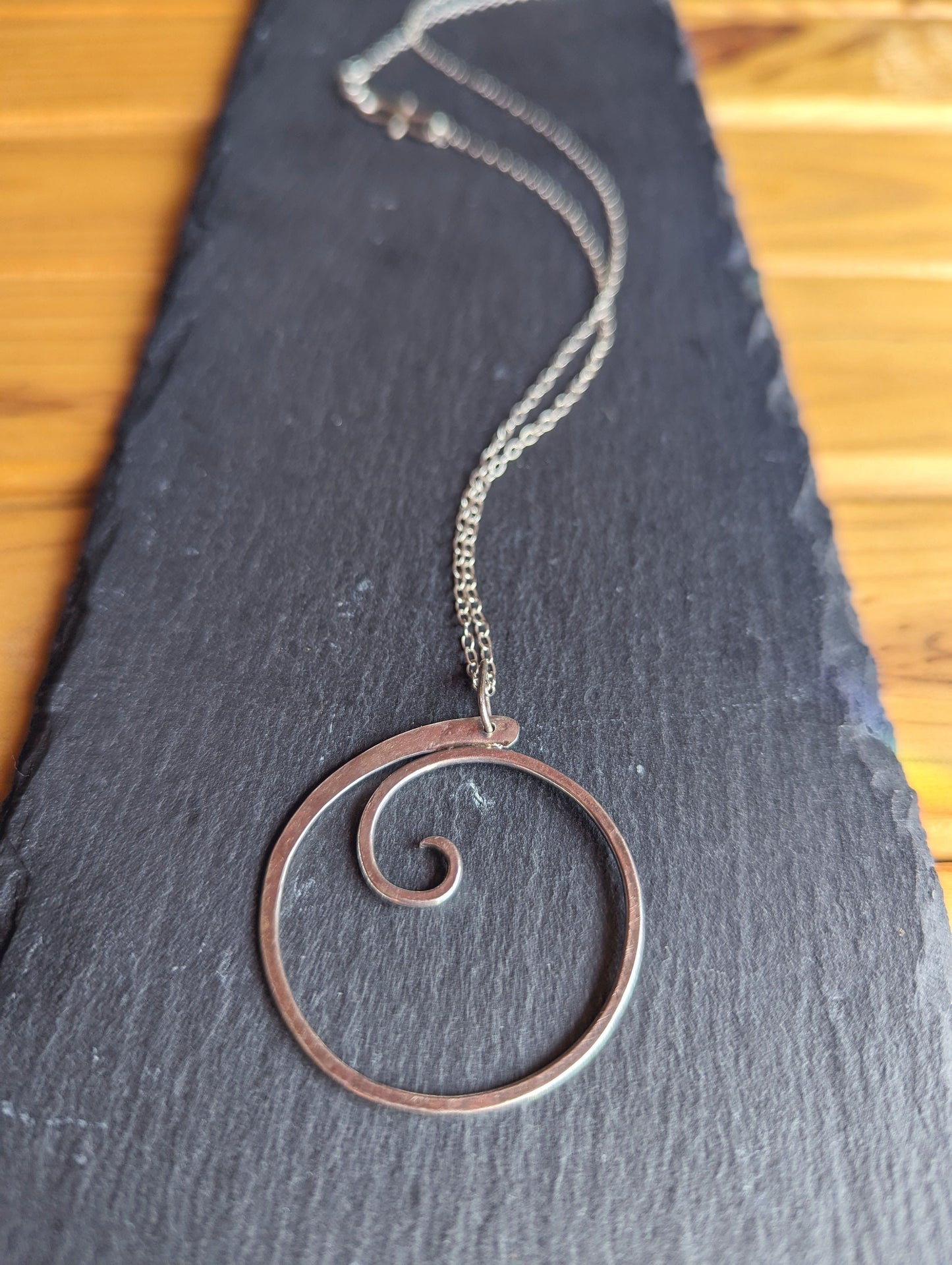 Spiral necklace
