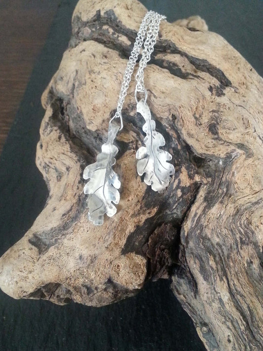 Oak Leaf Necklace – Strength, Power, Wisdom