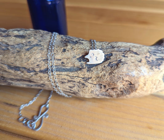 Hedgehog necklace