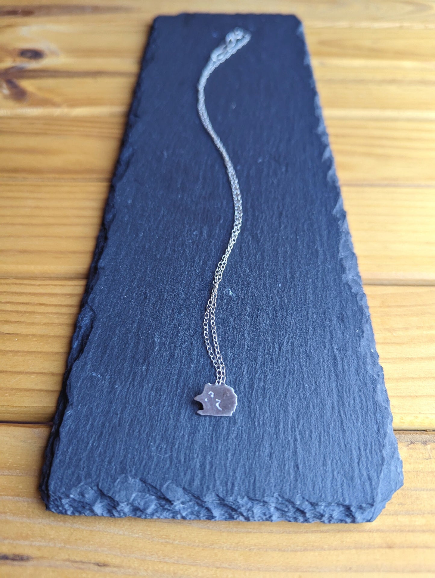 Hedgehog necklace