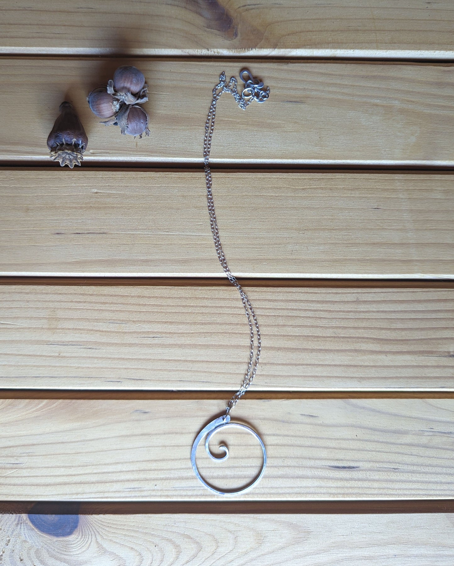 Spiral necklace
