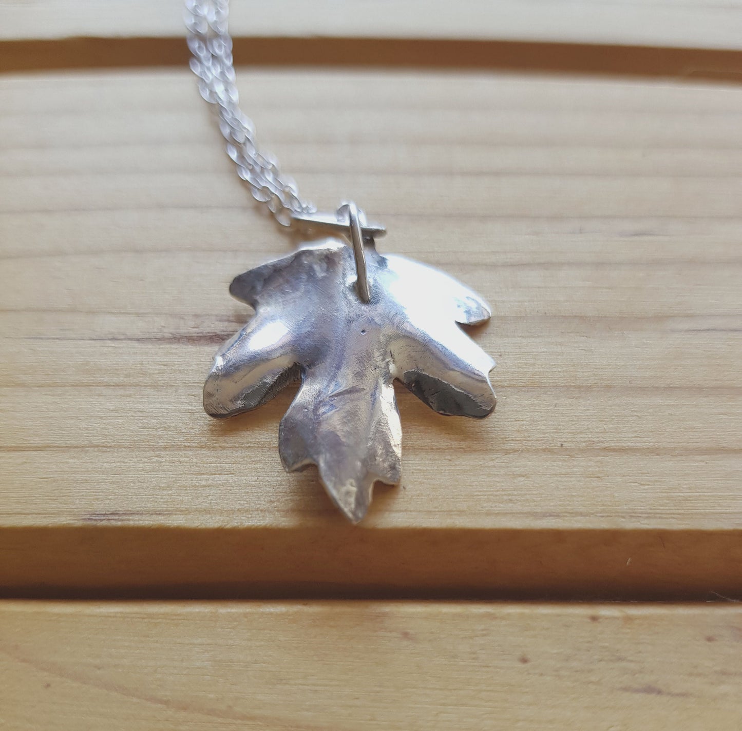 Field Maple Leaf Necklace – Love, Fertility, Repels Evil