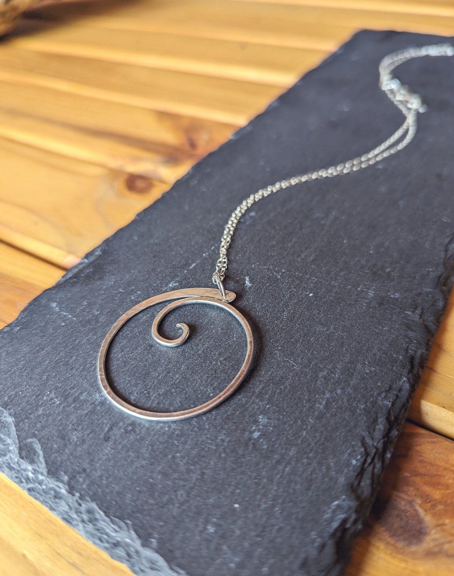 Spiral necklace