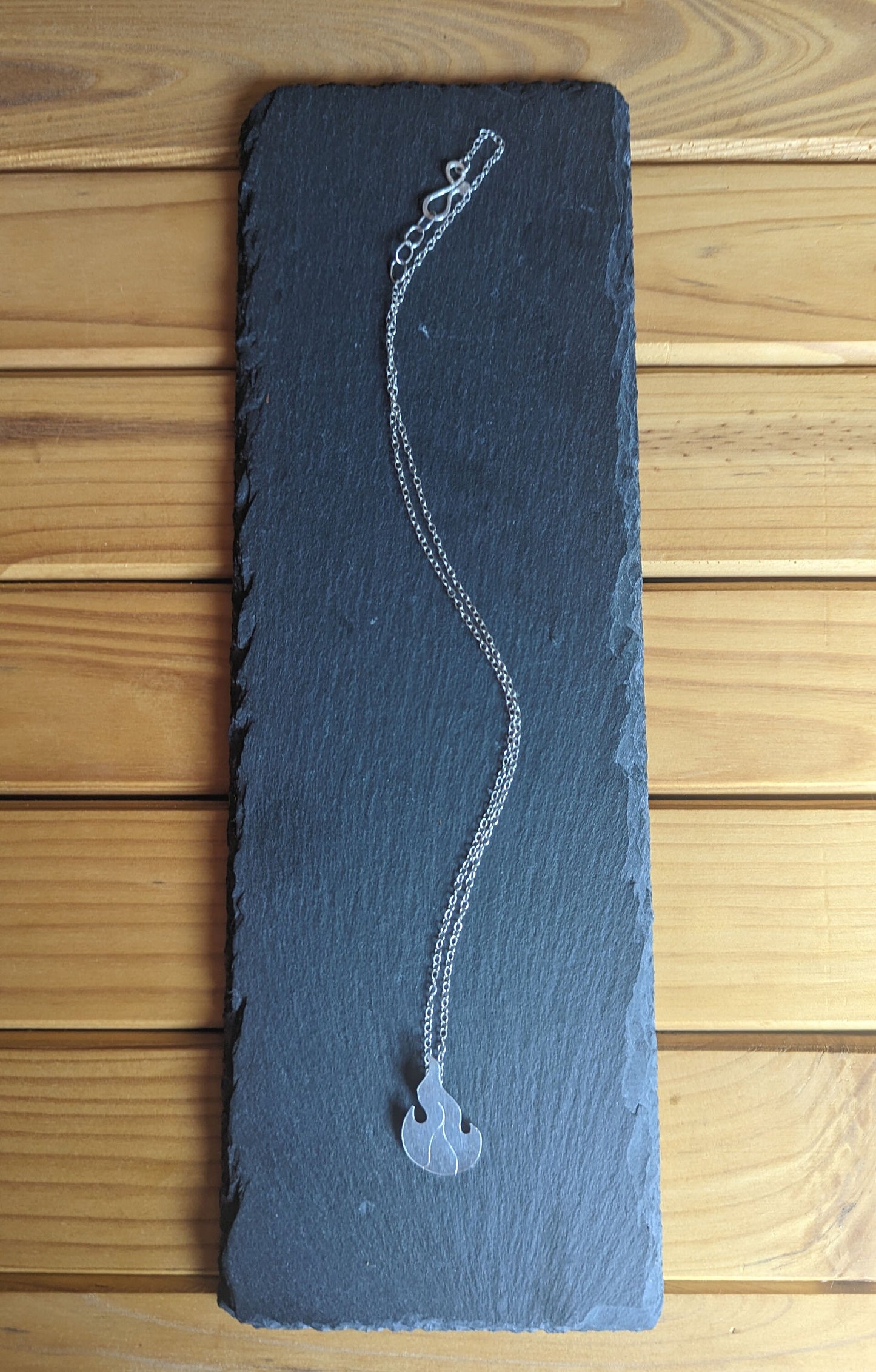 Flame necklace
