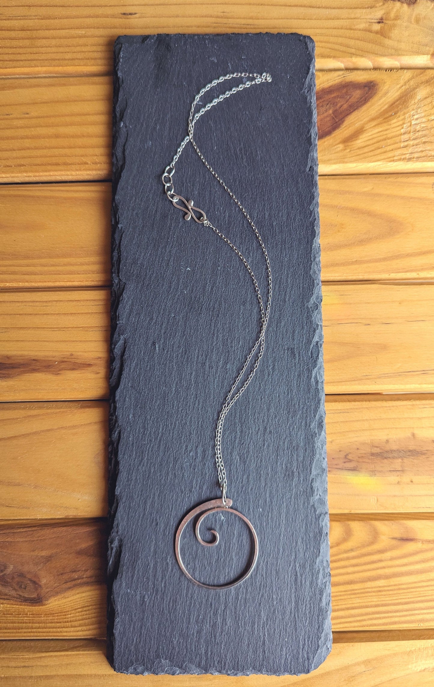Spiral necklace