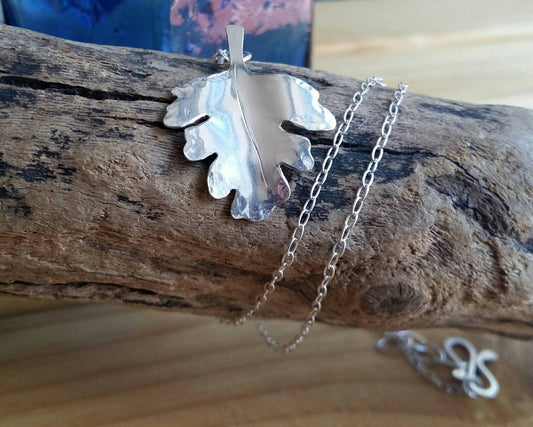 Hawthorn Leaf Necklace – Fertility, Protection, Love