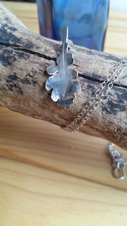 Oak Leaf Necklace – Strength, Power, Wisdom