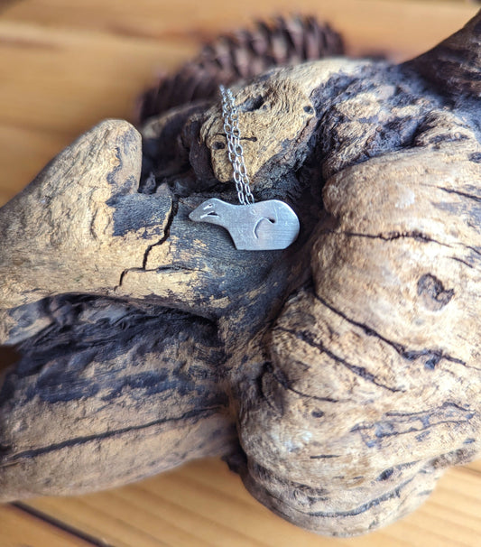 Badger necklace