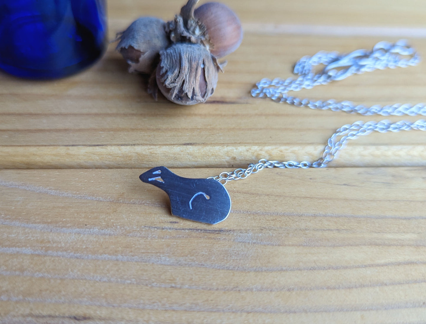 Badger necklace