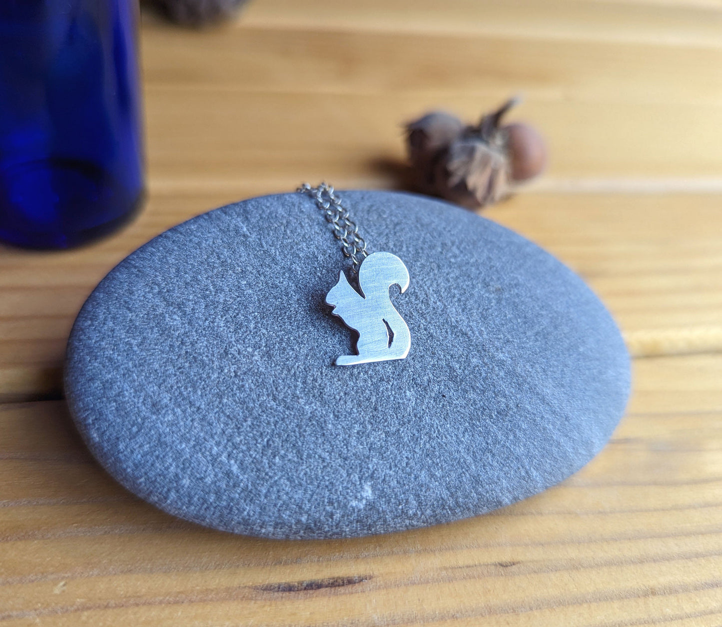 Squirrel necklace