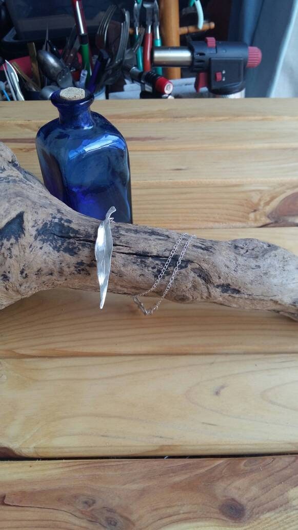 Willow Leaf Necklace – Rebirth, Vitality, Divination