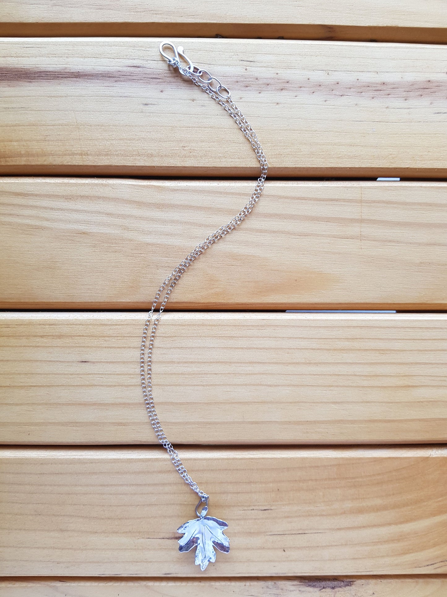 Field Maple Leaf Necklace – Love, Fertility, Repels Evil