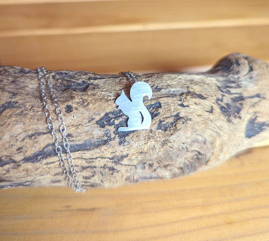 Squirrel necklace