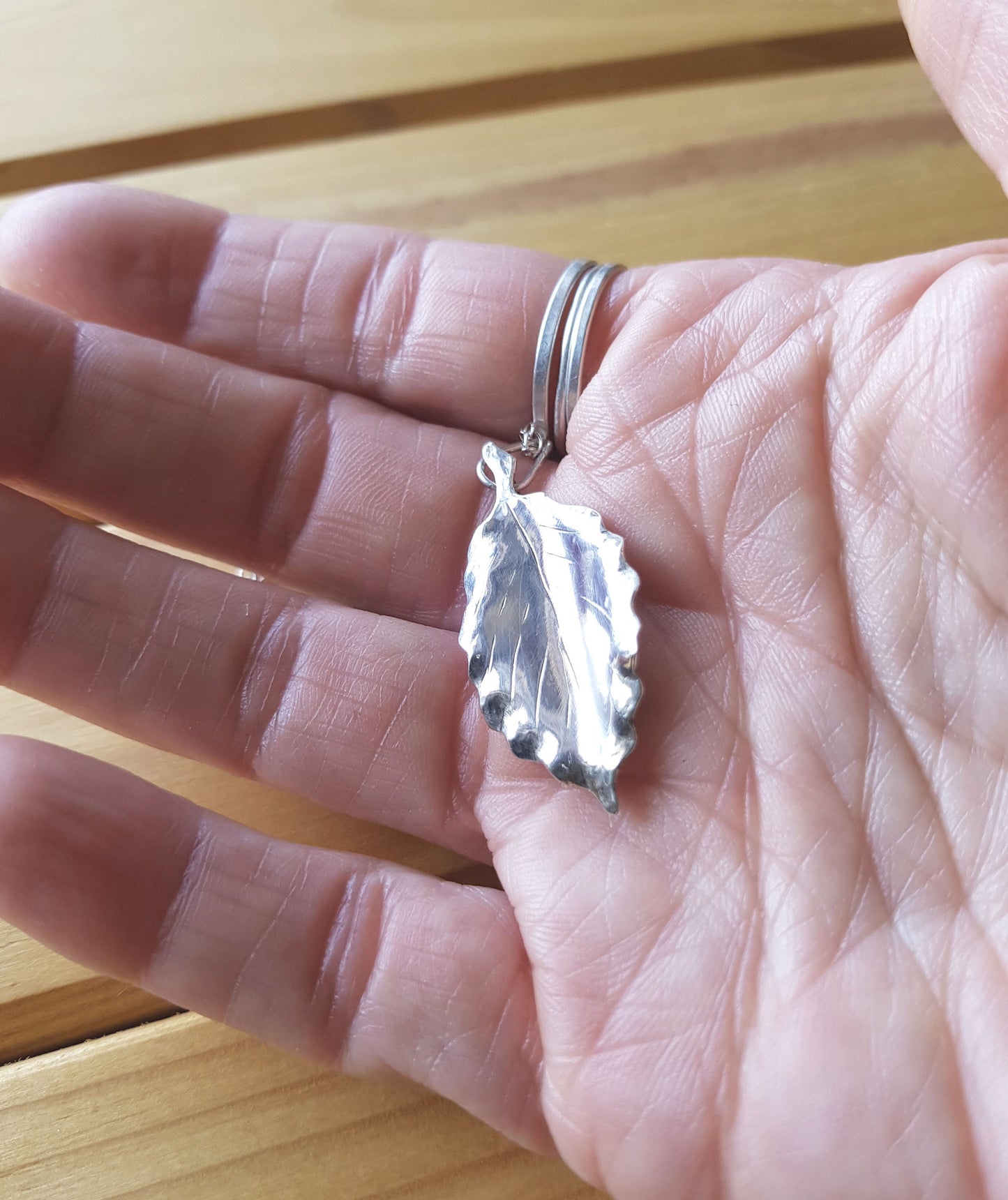 Beech Leaf Necklace – Creativity, Wisdom, Nurturing