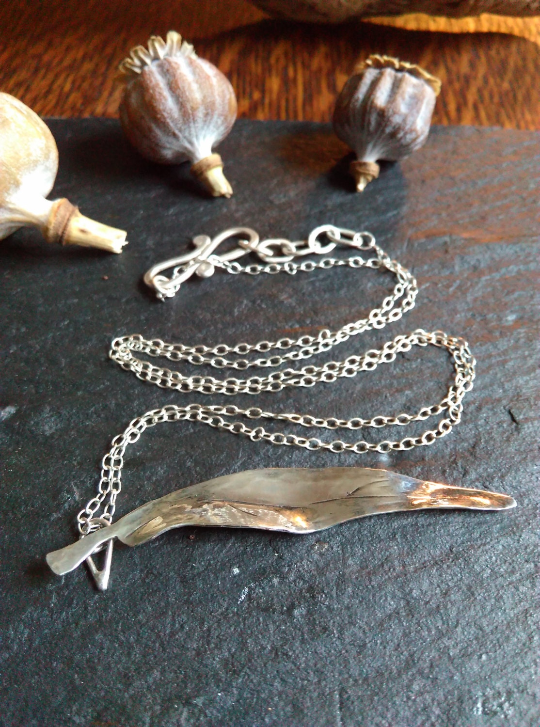 Willow Leaf Necklace – Rebirth, Vitality, Divination