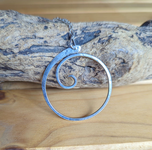 Spiral necklace