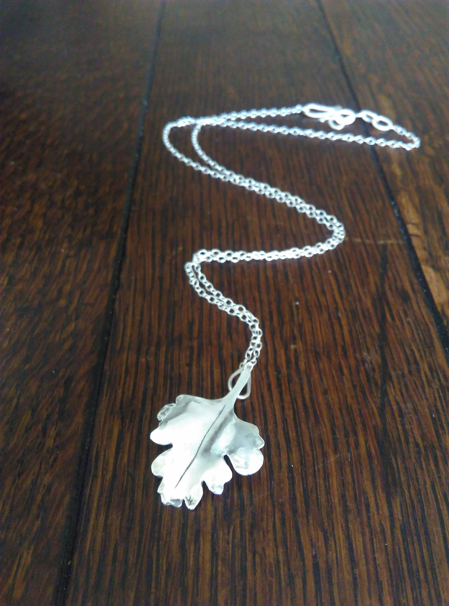 Hawthorn Leaf Necklace – Fertility, Protection, Love