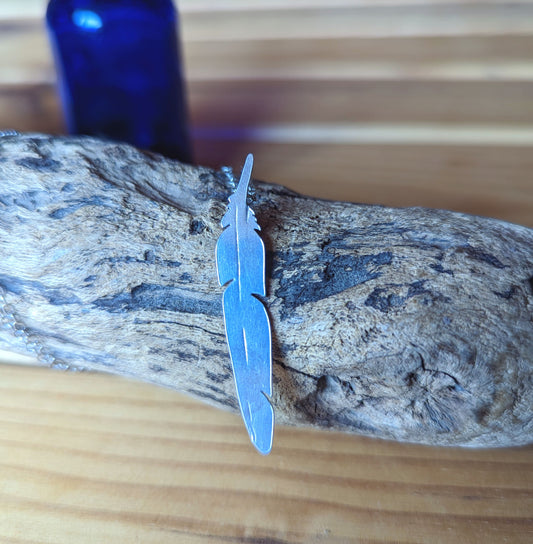Feather necklace